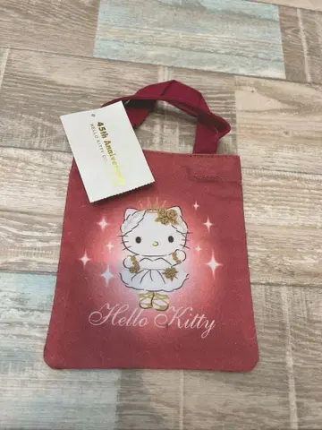 키티 2019년 발레 미니 토트백 45th anniversary