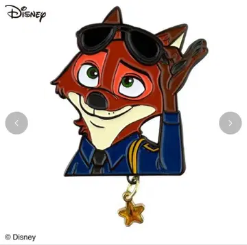 [ 미사용 새상품 ] 닉 브로치 시마무라 주토피아 핀 배지