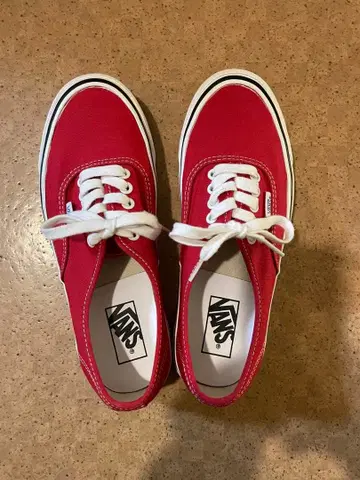 vans 오센틱 44 DX 레드