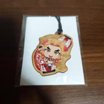 렌고쿠 쿄쥬로 세가 콜라보 카페 우드 스트랩