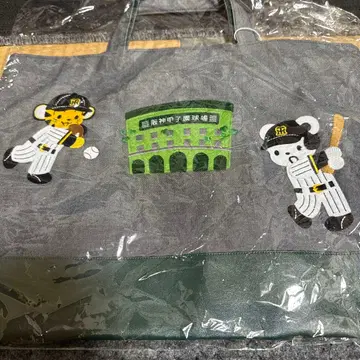 야구 모티브 토트백 파밀리아