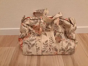 랄프 로렌 꽃무늬 보스턴 백