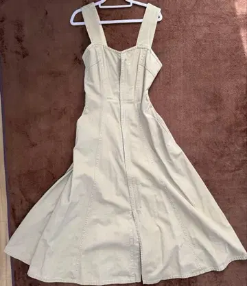 스나이델 데님 원단 원피스 오버롤 스커트