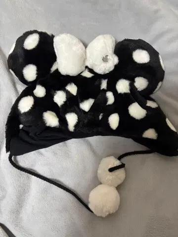 미키 도트 팬캡