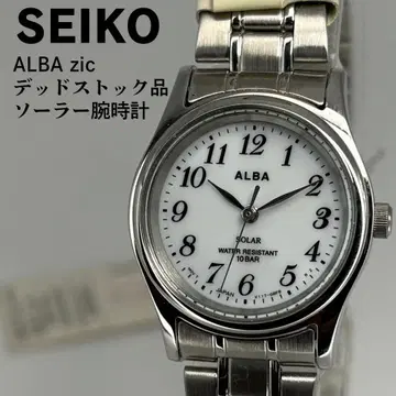 데드스탁 SEIKO 세이코 알바 솔라 전원 시계 정품 블레스 부착