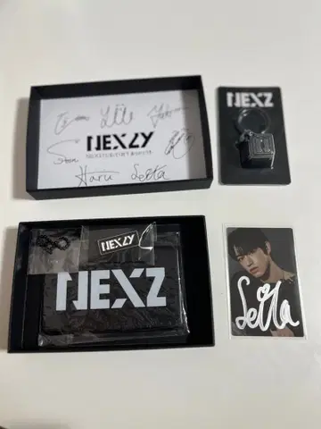 [ 미개봉 새상품 ] NEXZ W 회원 첫 구매 혜택 친필 사인 포함
