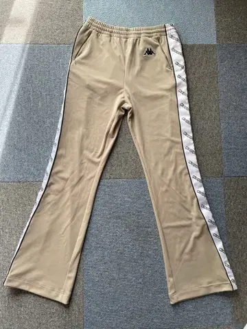 gyda 제이다 팬츠 롱 팬츠 슬릿 팬츠 kappa