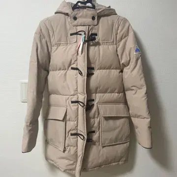 케이프 하이츠 더플 다운 코트 S 베이지