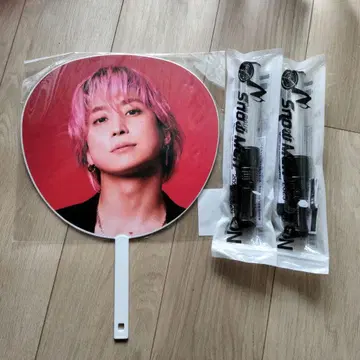 Snow Man 사쿠마 군 부채와 응원봉 2개 세트