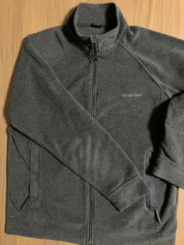 mont-bell 그레이 플리스 자켓 L