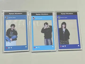 7m!n 미즈하라 마사야 콜라보 굿즈 아크릴 플레이트