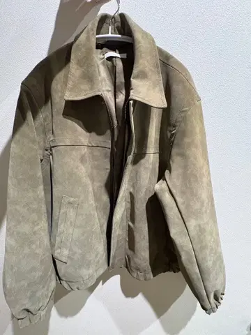 FAUX SUEDE ZIP BLOUSON WYM LIDNM