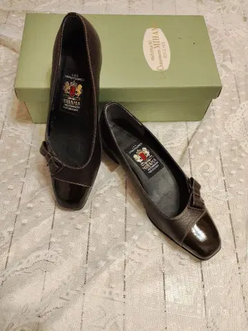 22.5cm 미하마 브라운 리본