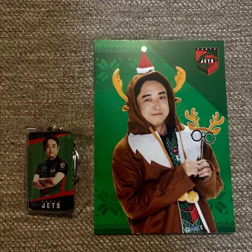 M리그 미우라 토모히로 크리스마스 카드와 키링 세트