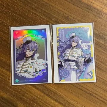 니지산지 산리오 랜덤 사진풍 카드 호시미치 쇼 x 시나모롤