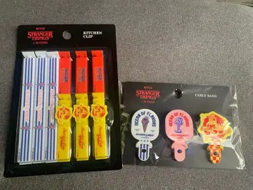 미사용 기묘한 이야기 쓰리코인즈 클립 밴딩 세트 ST