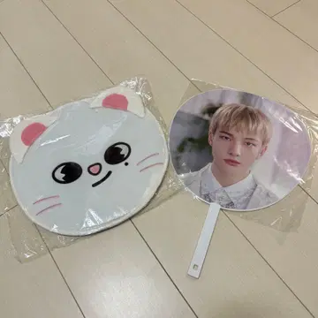 현진 부채 세트 (압구정 스트랩 포함)