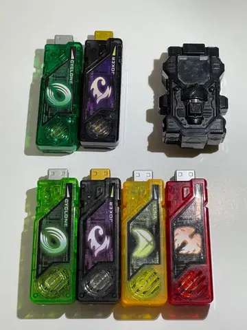 가면라이더 W 가이아 메모리 6개 세트 케이스