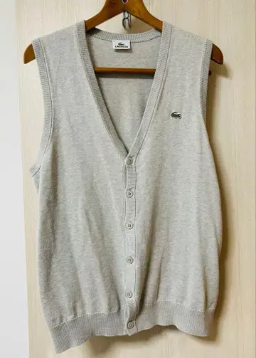 ( 연내 12/25 종료 ) LACOSTE 그레이 베스트 사이즈 5