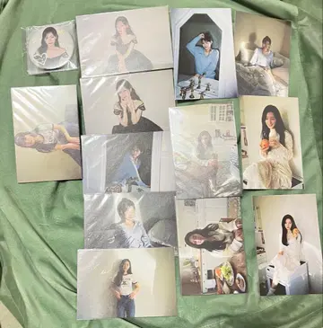 김지원 공식 팬미팅 굿즈 거울 엽서 2종 세트