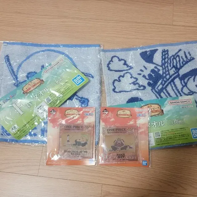 원피스 쿠지 타올 아크릴스탠드 일괄