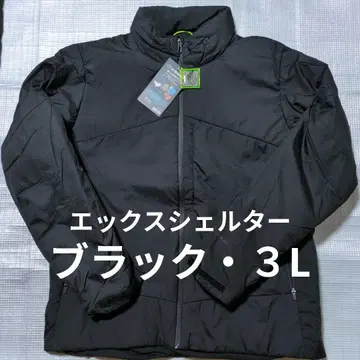 [블랙 3L] 엑스 쉘터 단열 알파 웜 자켓 워크맨