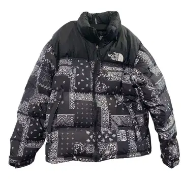 THE NORTH FACE 반다나 패턴 페이즐리 다운 자켓