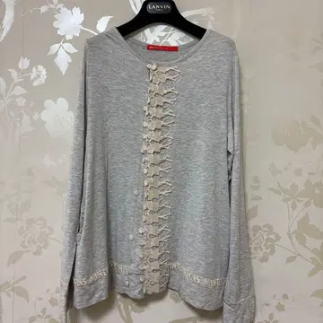 민트 디자인즈 mintdesigns 상의 가디건 인형 레이스