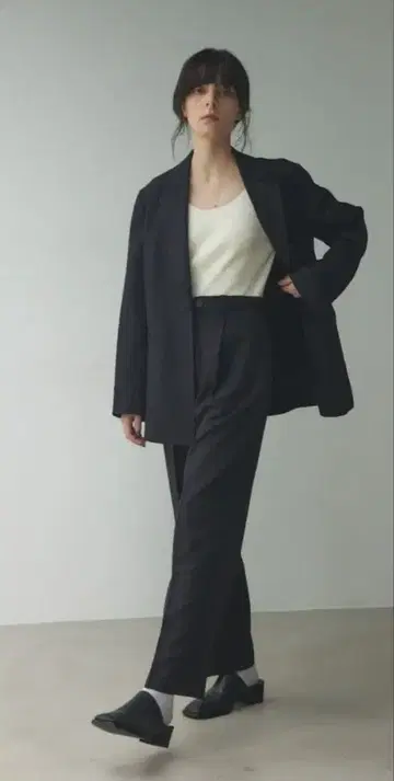 [ 새상품 ] BLACK BY MOUSSY 베이직 스트레이트 팬츠