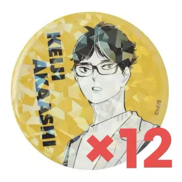 하이큐!! 올스타 캔뱃지 아카아시 케이지 12개