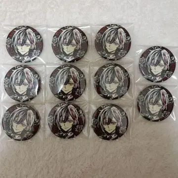 악마고양이 벨리안 캔뱃지 장미 초기