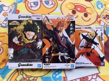 쿠로사키 이치고 미도리야 이즈쿠 우즈마키 나루토 피규어 3종 세트