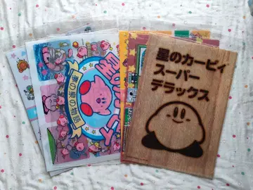 별의 커비 꿈의 샘 이야기 슈퍼 디럭스 A4 클리어 파일 6장 세트