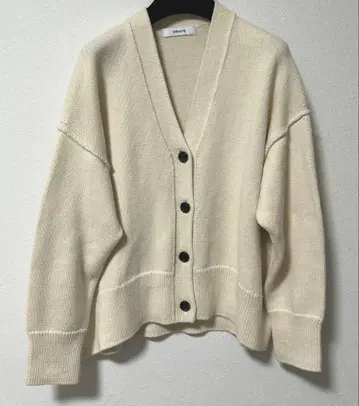 ebure 코튼 캐시미어 가디건