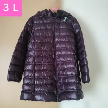 퍼플 다운 자켓 3L