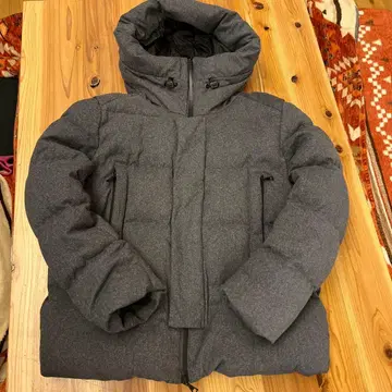 GLOBAL WORK 후드 부착 다운 자켓