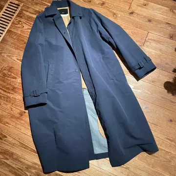 네이비 스텐카라 코트 L ES:S