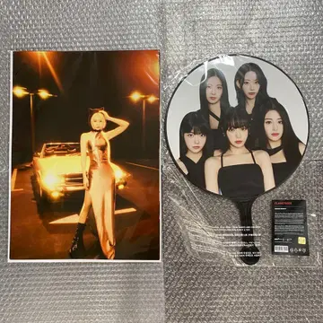 LE SSERAFIM 콘서트 굿즈 집합 부채&포스터 세트