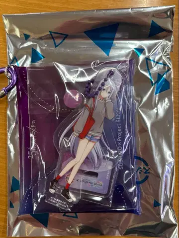 프로세카 스시로 콜라보 멀티 파우치 아크릴 스탠드 요이사키 카나데