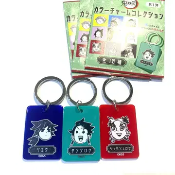 귀멸의 칼날 컬러 참 컬렉션 카마도 탄지로 토미오카 기유 렌고쿠 쿄쥬로