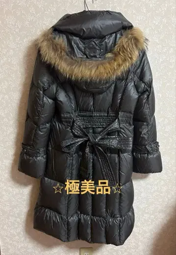 그레이 후드 부착 롱 다운 자켓 컨디션 최상 경량