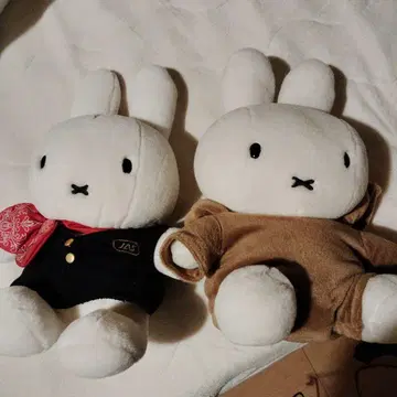 미피 봉제 인형 2개 세트