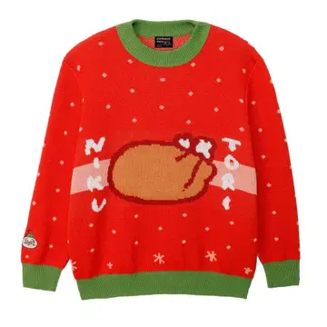 [ 새상품 ] 치이카와 파크 스웨터 TORINIKU 레드 M