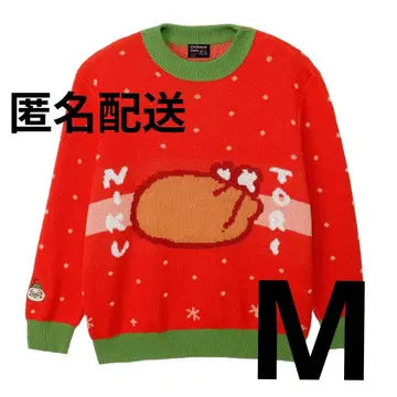 [ 새상품 ] 치이카와 파크 스웨터 TORINIKU 레드 M