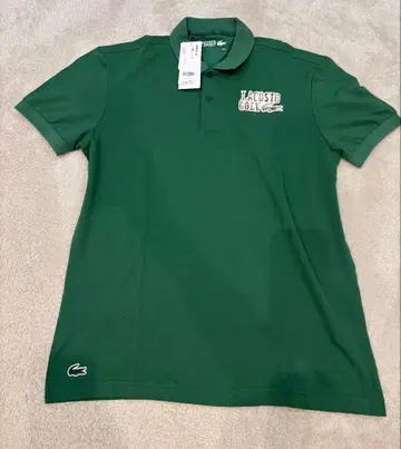 [택 포함 새상품] 라코스테 골프 와펜 피케 셔츠
