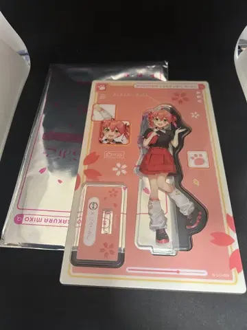 2 사쿠라 미코 스시로 콜라보 아크릴 스탠드