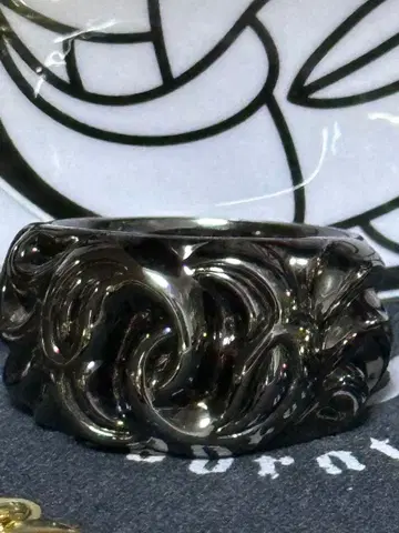 LONE ONES 코스믹 유니온 블랙 도금 반지