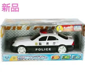 새상품 빛나는! 울리는 프릭션 주행! 사이렌 크라운 순찰차