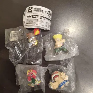 스트리트 파이터 x 그레이프 브레인 피규어 가챠 전 4종 세트