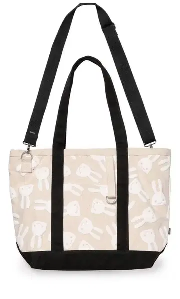 큔 CUNE 발포 프린트 숄더 토트백 2way